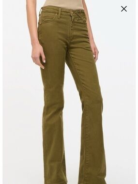 Staud x Wrangler Flare Leg Jeans